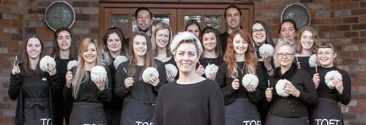 Open positions at TOFT luxury yarn brand in Warwickshire, UK.